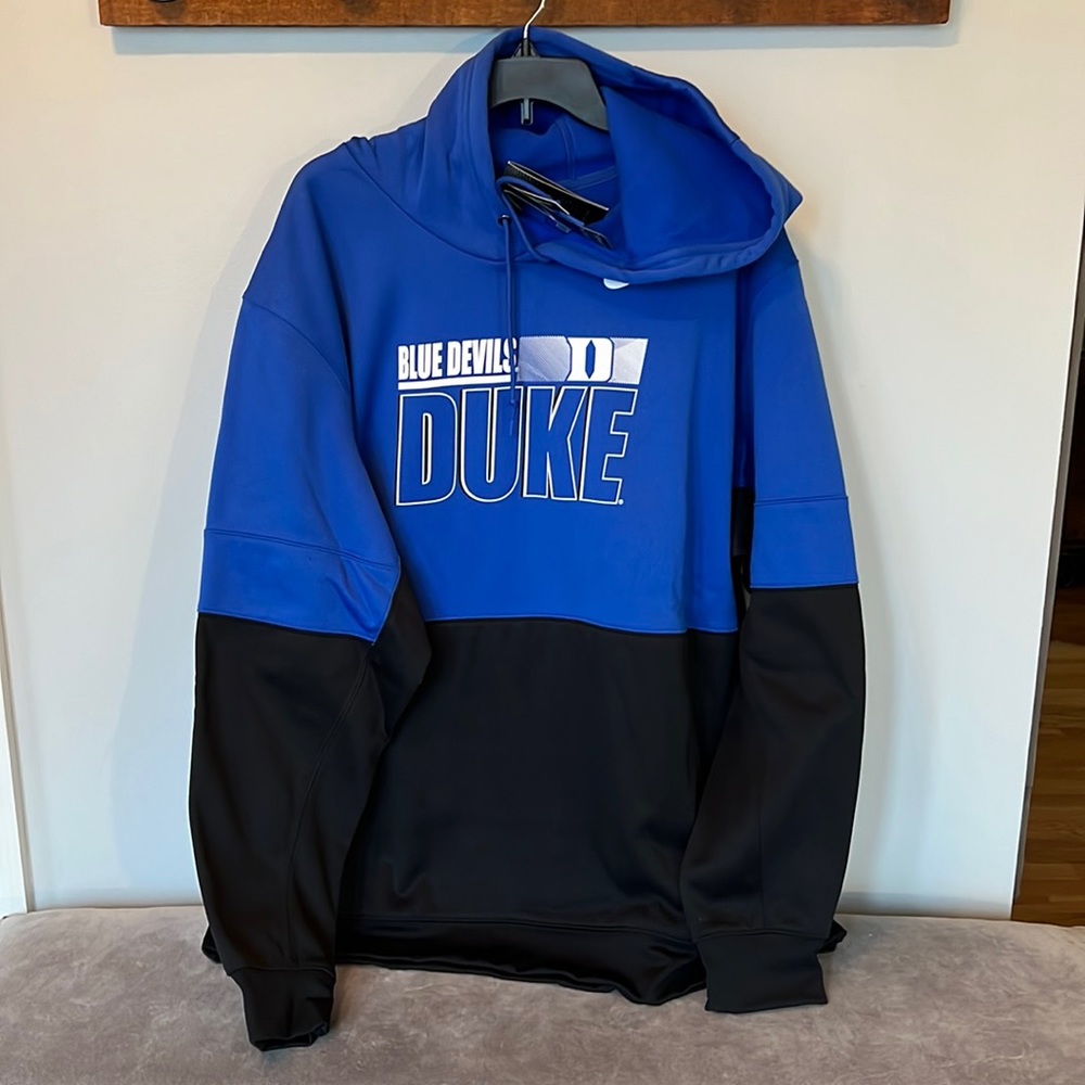 Mens Nike Dri-Fit ON-FIELD Duke Blue Devils Hoodie 3XL